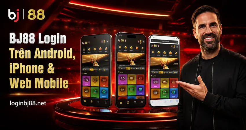 BJ88 Login Mobile – Android, iPhone & Web Mobile