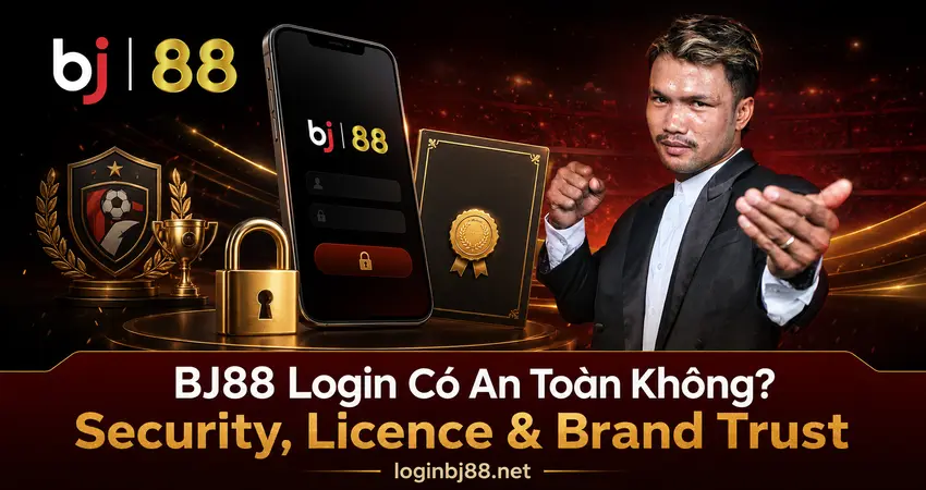 BJ88 Login Có An Toàn Không? Security, Licence & Trust