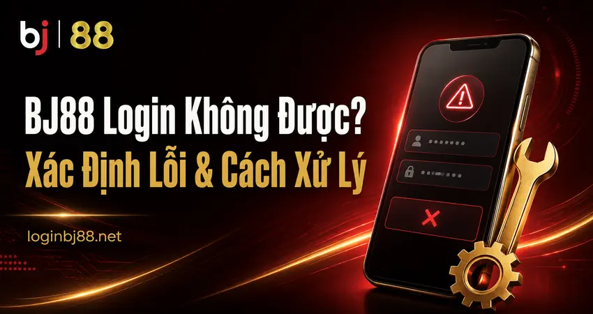 BJ88 Login Không Được? Cách Kiểm Tra & Khắc Phục Nhanh