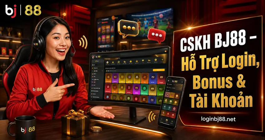 CSKH BJ88 – Hỗ Trợ Login, Bonus & Giao Dịch